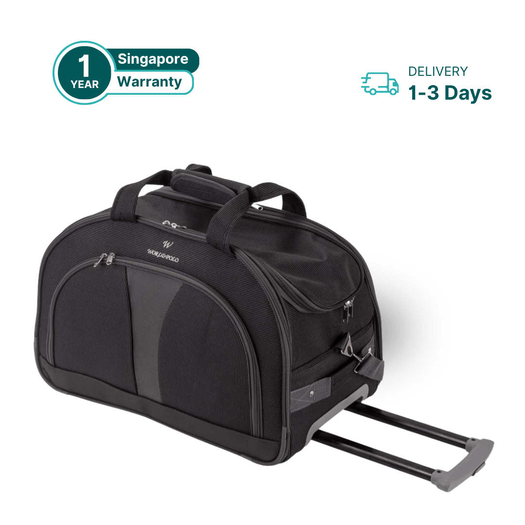 2-Wheel Trolley Duffle Bag