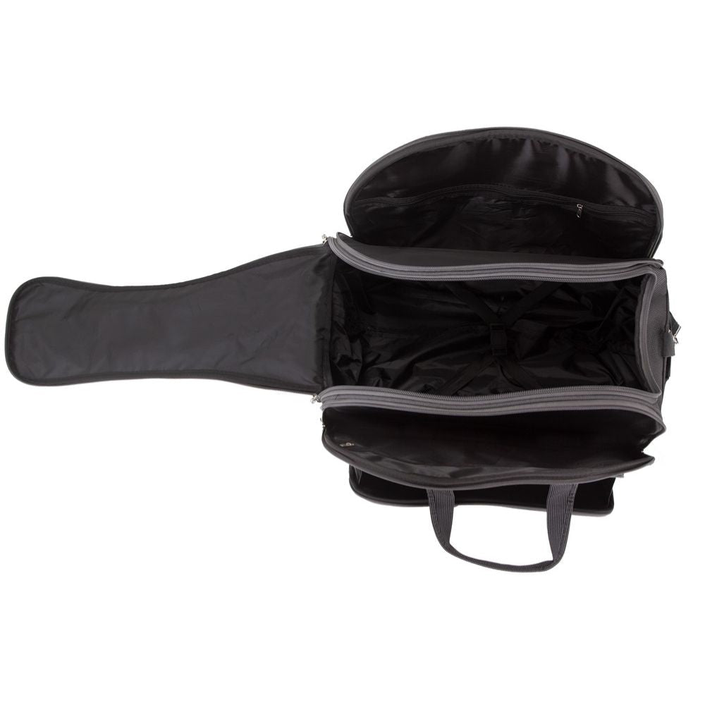 wheeled duffel top view