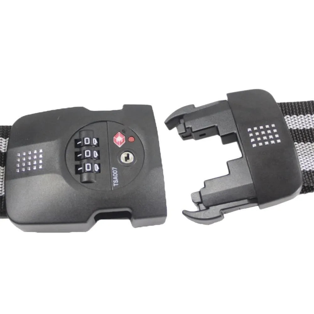 Heavy Duty Luggage Strap with TSA Lock - TravelSupplies