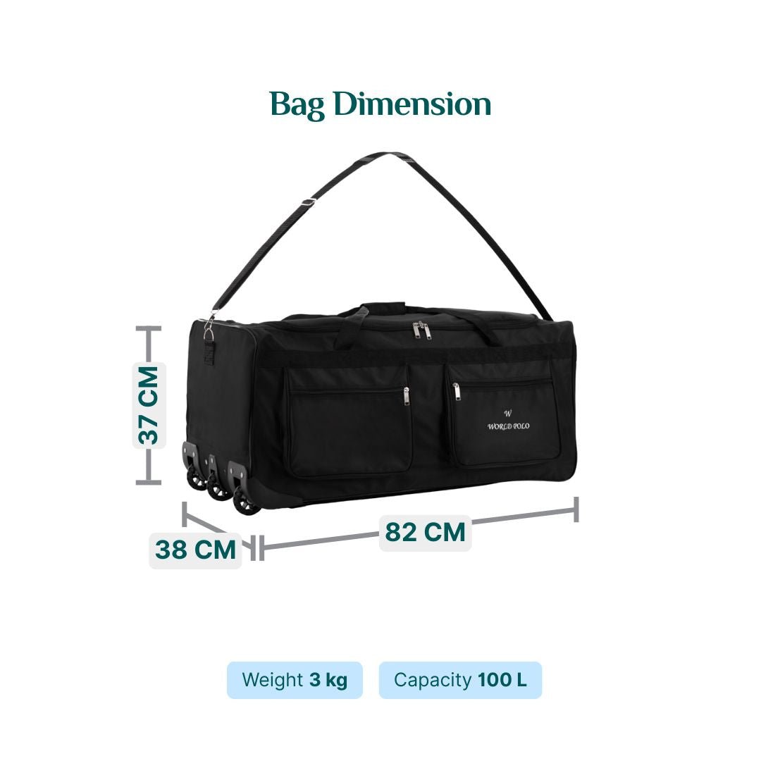 32 inch Trolley Duffel Bag with Wheels 32 inch Trolley Duffel Bag with Wheels