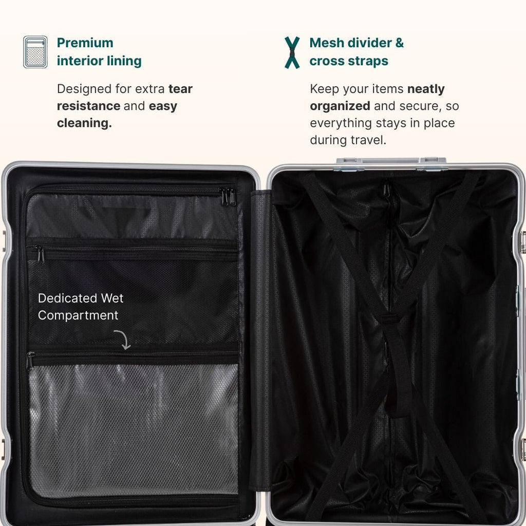 Aluminium Frame Luggage
