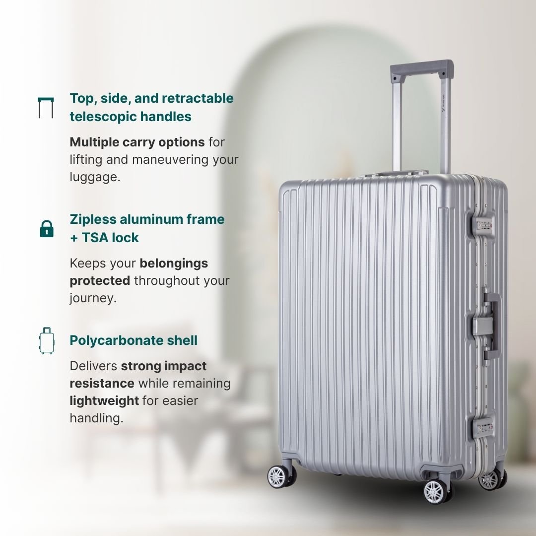 Aluminium Frame Luggage