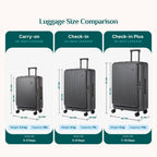 Front Open Luggage