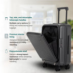 Front Open Luggage