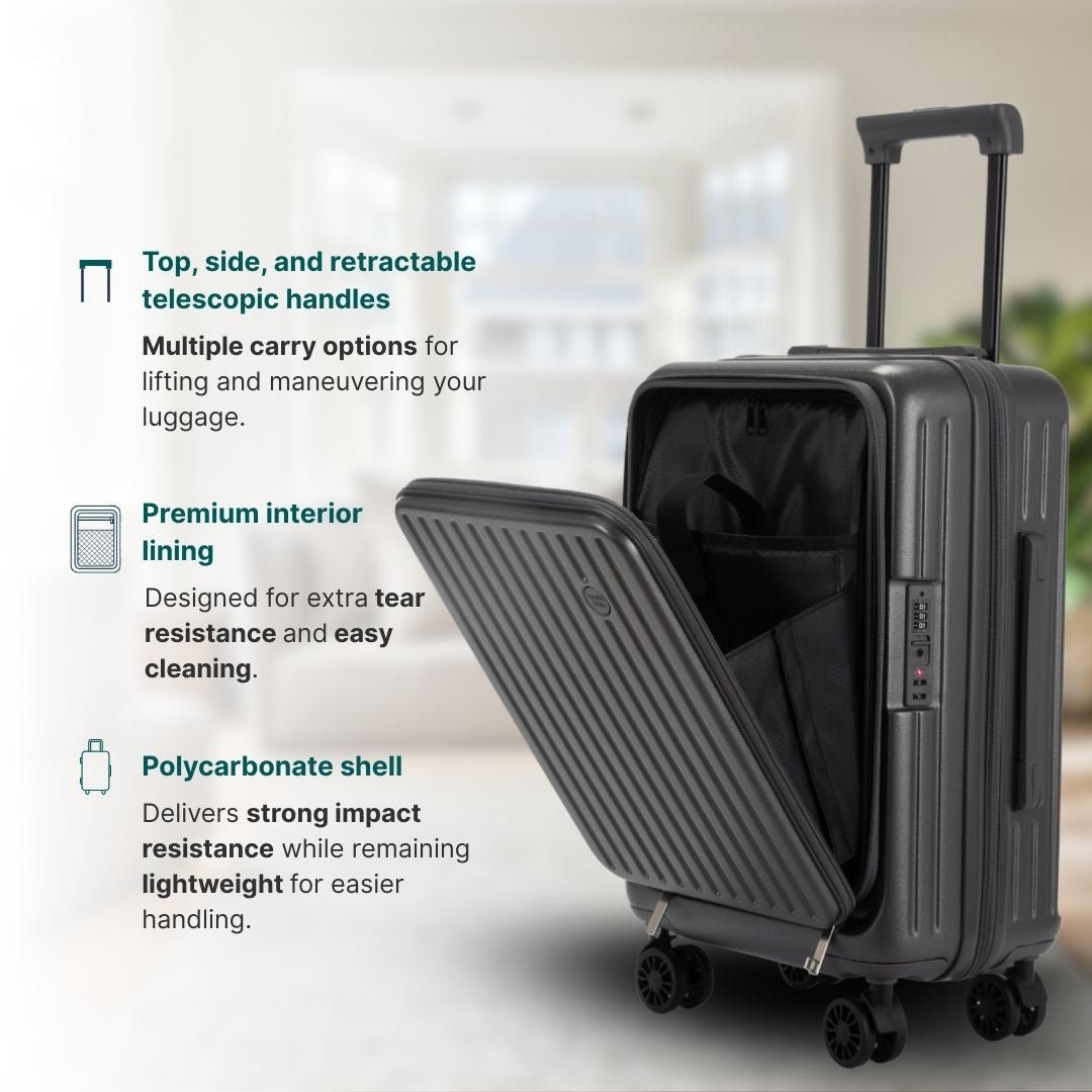 Front Open Luggage