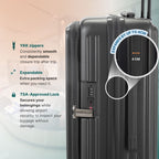 Front Open Luggage