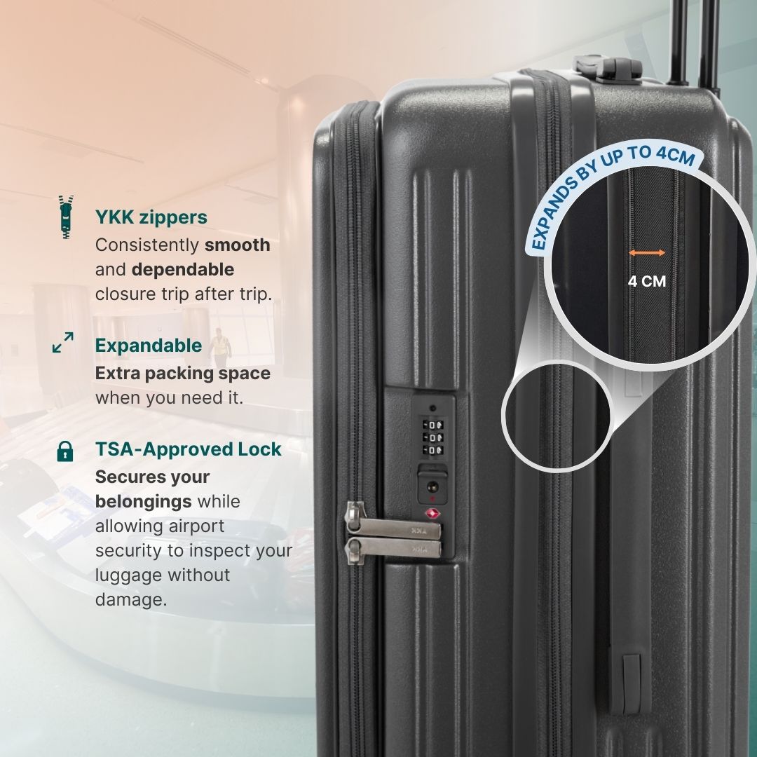 Front Open Luggage