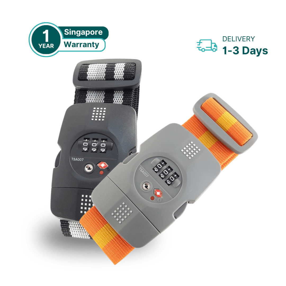Kefi Luggage Strap with TSA Lock